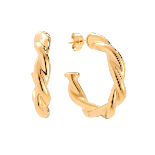 Big Twist Hoops