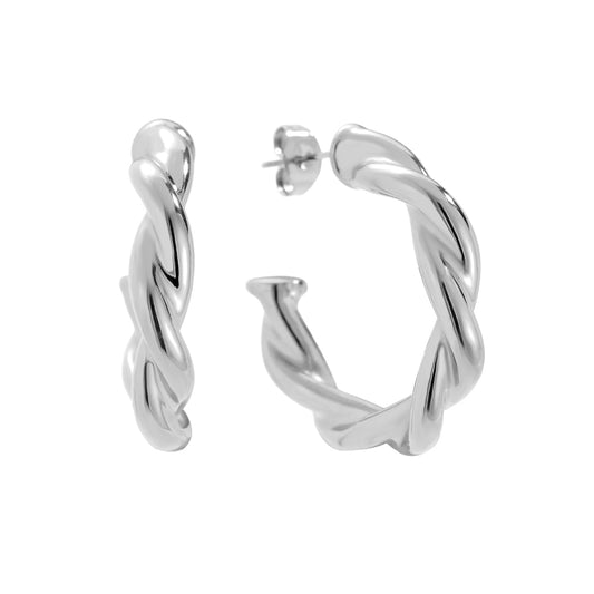 Big Twist Hoops